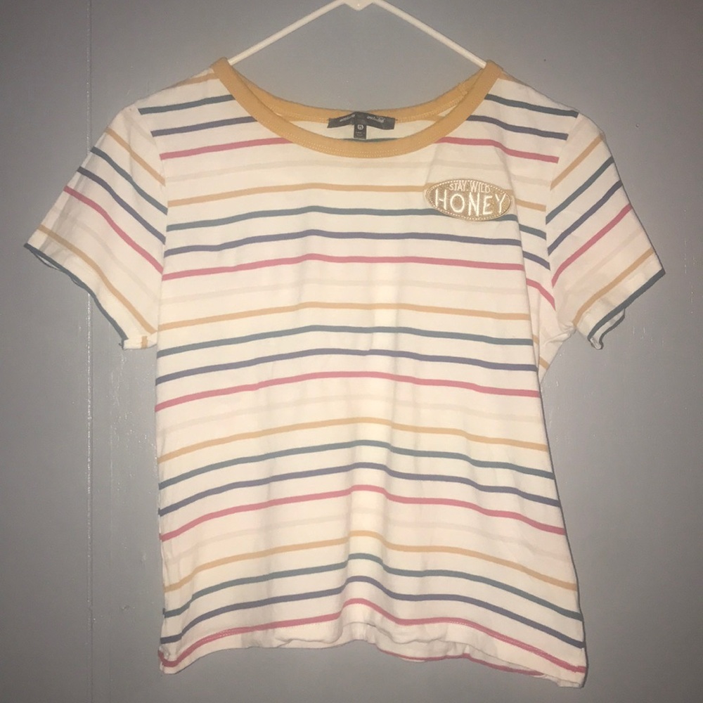 “stay wild honey” tee